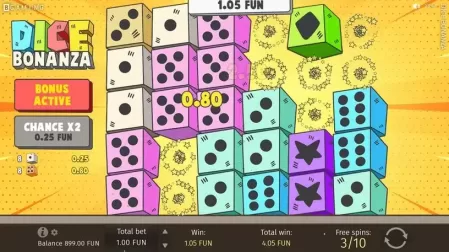 Dice Bonanza slot screenshot 4