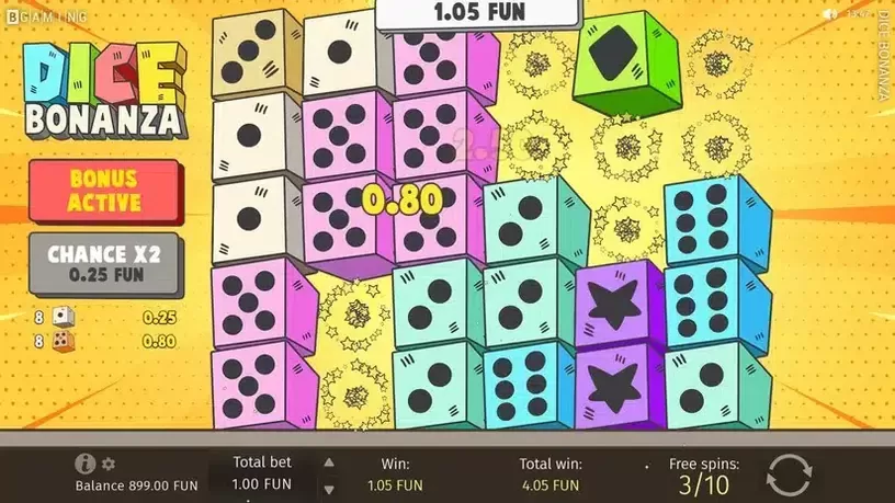 Dice Bonanza slot screenshot 4