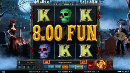 Los Muertos™ II slot screenshot 3