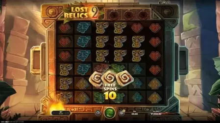 Lost Relics 2 slot screenshot 5