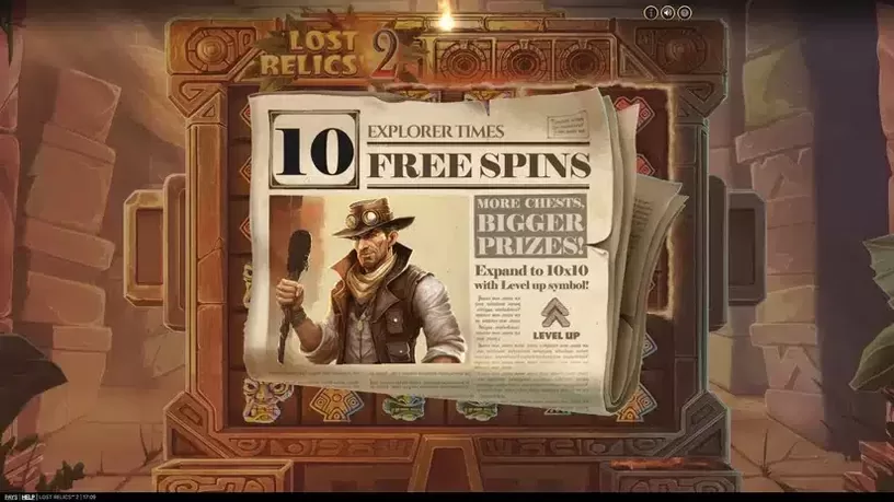 Lost Relics 2 slot screenshot 6