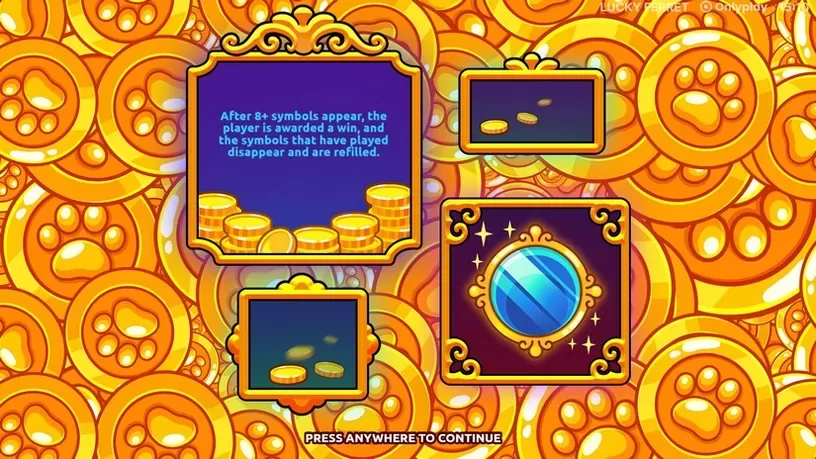 Lucky Ferret slot screenshot 3