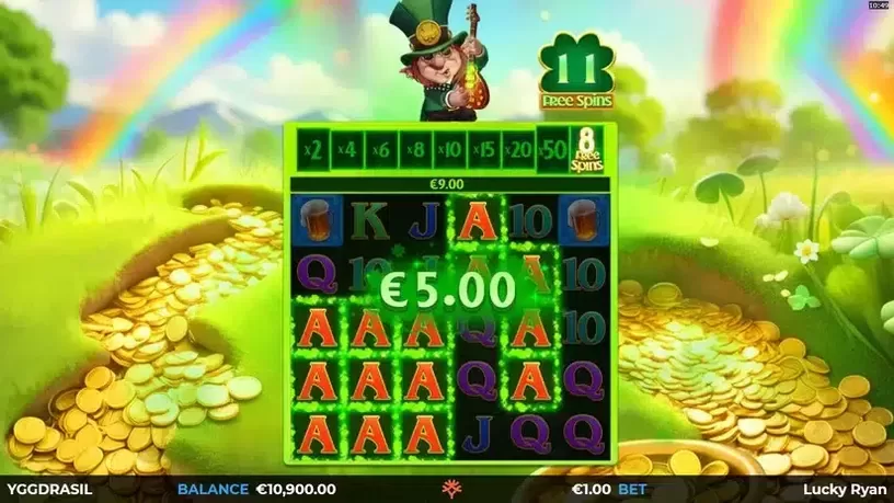 Lucky Ryan Gigablox slot screenshot 5