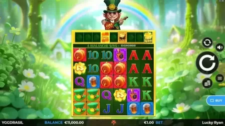Lucky Ryan Gigablox slot screenshot 1