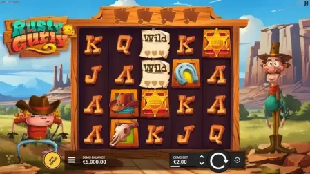 Rusty & Curly slot screenshot 1