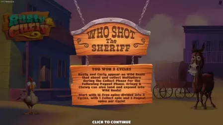 Rusty & Curly slot screenshot 3