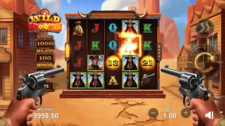 Wild Shooter slot screenshot 2