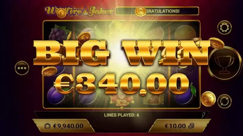 Wildfire Joker slot screenshot 4