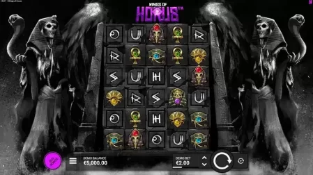 Wings of Horus slot screenshot 1
