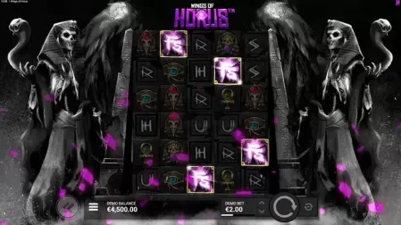 Wings of Horus slot screenshot 2