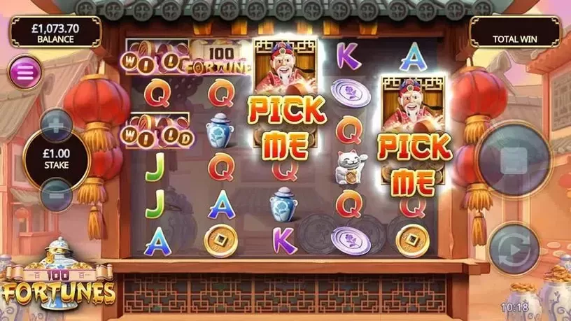 100 Fortunes slot screenshot 2