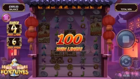 100 Fortunes slot screenshot 5