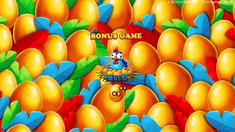 3 Rich Chickens slot screenshot 3