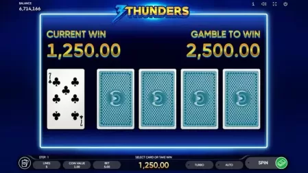 3 Thunders slot screenshot 2