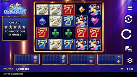 5 Star Knockout slot screenshot 1