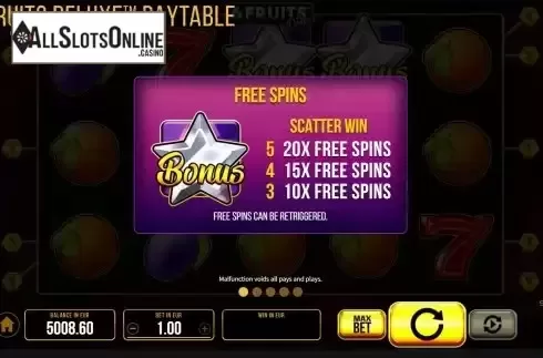 FS pays screen