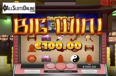 Big win screen. Ancient China ( Concept Gaming) from Concept Gaming