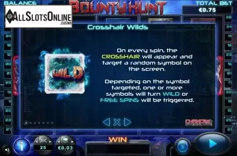 Screen3. Bounty Hunt from Reel Play