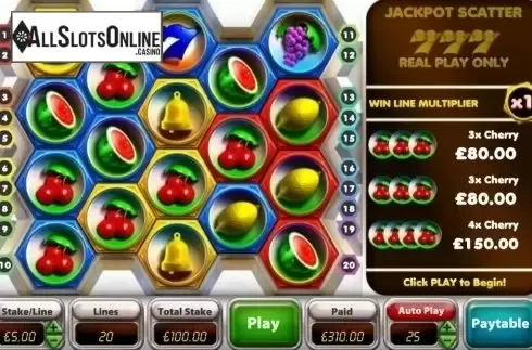 Screen5. Cashdrop from OpenBet