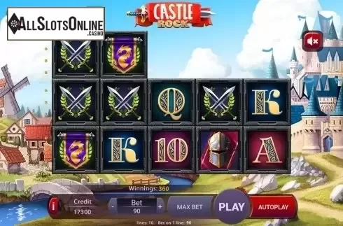 Game workflow 2. Castle Rock from X Play