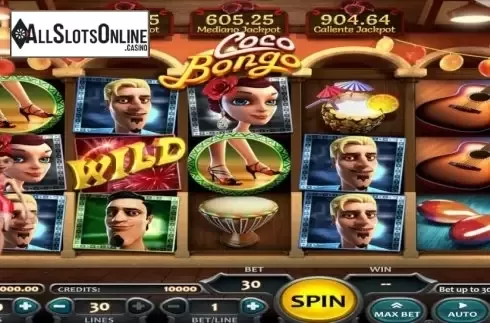 Reel Screen. Coco Bongo from Nucleus Gaming