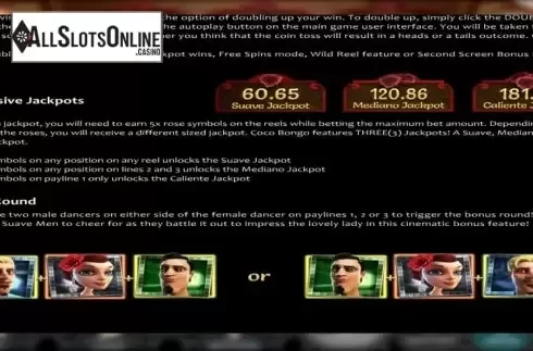 Features. Coco Bongo from Nucleus Gaming