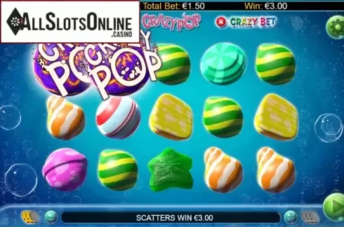 Screen 3. Crazy Pop from GamesLab