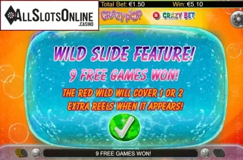 Screen 6. Crazy Pop from GamesLab