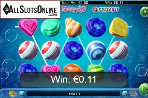 Screen 2. Crazy Pop from GamesLab