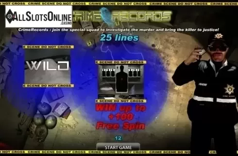 Screen2. Crime Records HD from World Match