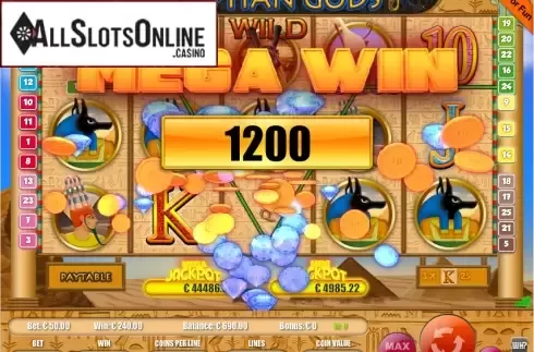 Screen3. Egyptian Gods (Portomaso Gaming) from Portomaso Gaming