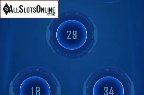 Game screen. Five Numbers Hi Lo (PG Soft) from PG Soft