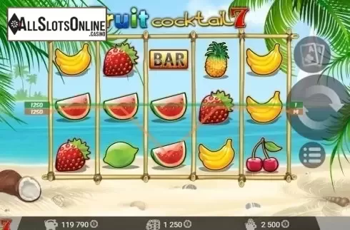 Screen5. Fruit Cocktail 7 from MrSlotty