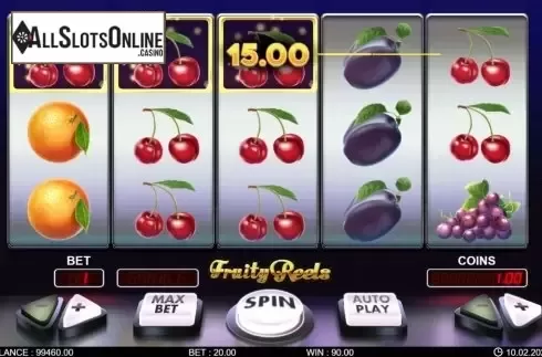 Win screen 2. Fruity Reels from 7mojos
