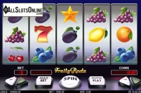 Reel screen. Fruity Reels from 7mojos