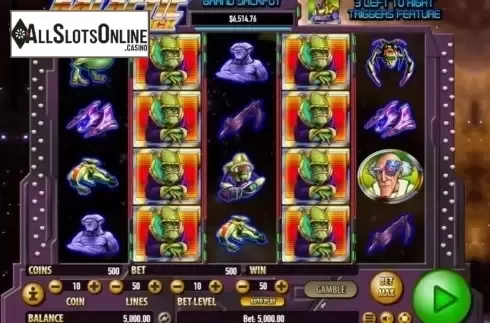 Reels screen. Galactic Cash (Habanero) from Habanero