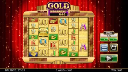 Gold Megaways slot screenshot 6