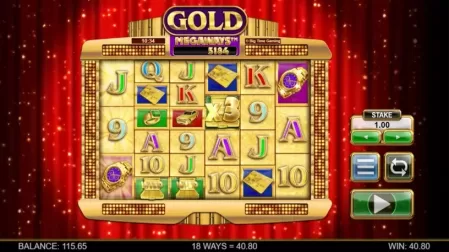 Gold Megaways slot screenshot 8