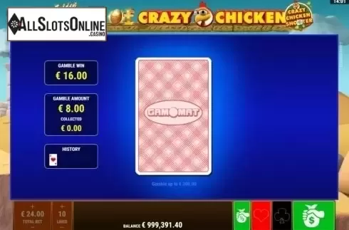 Gamble. Golden Egg of Crazy Chicken CCS from Gamomat