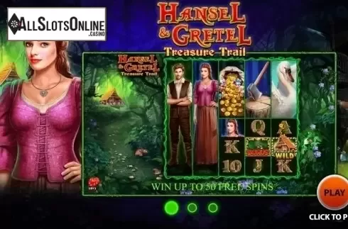 Intro screen 1. Hansel & Gretel Treasure Trail from 2by2 Gaming