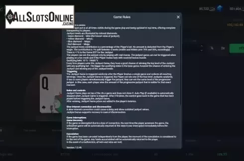 Game Rules screen 3