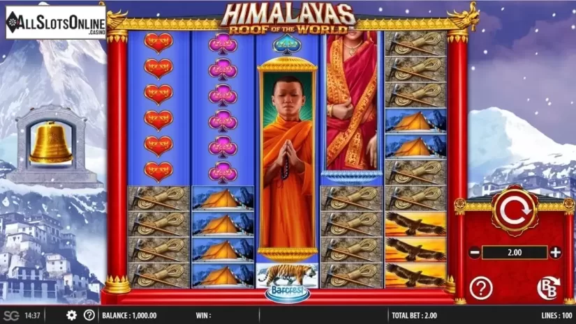 Game Workflow screen . Himalayas Roof of The World from Barcrest