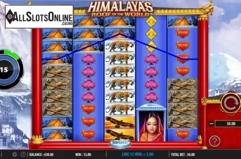 Win Screen . Himalayas Roof of The World from Barcrest