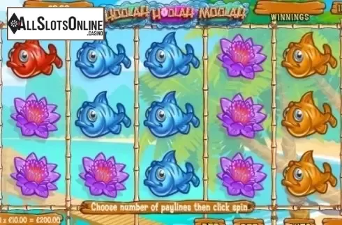 Game Workflow screen . Hoolah Hoolah Moolah from CR Games