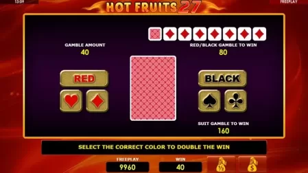 Hot Fruits 27 slot screenshot 3