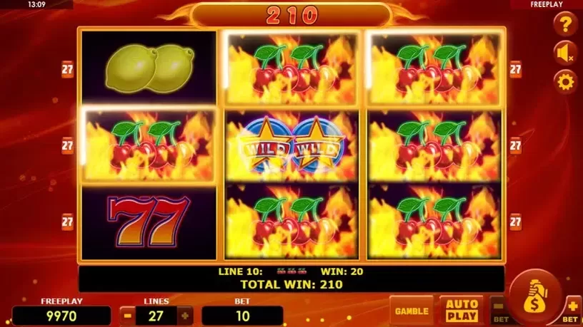 Hot Fruits 27 slot screenshot 4