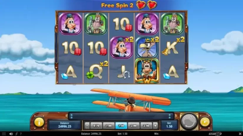 Hugo’s Adventure slot screenshot 3