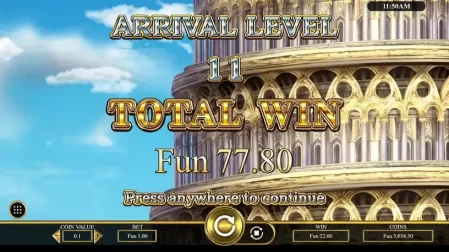 Infinity Tower slot screenshot 6