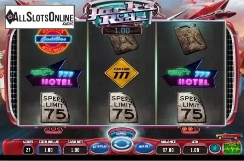 Win screen 2. Jack's Ride from Wazdan
