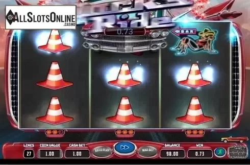 Win screen. Jack's Ride from Wazdan